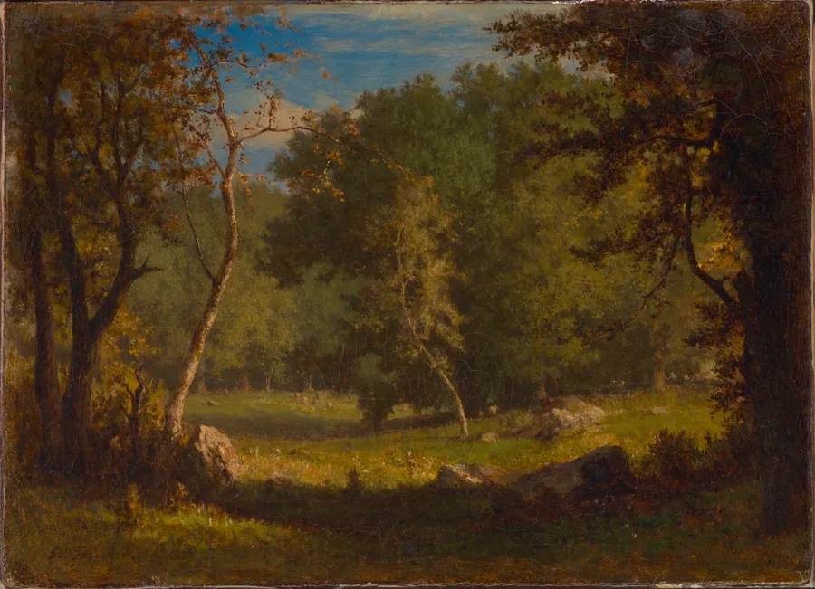 Elf Ground by George Inness, born Newburgh, NY 1825-died Bridge of Allan, Scotland 1894