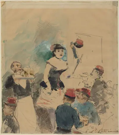 Le cafe concert des reservistes