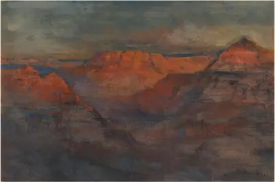 The Afterglow, Grand Canyon, Arizona