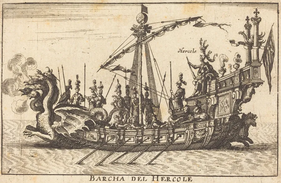 Barcha del Hercole by Balthasar Moncornet