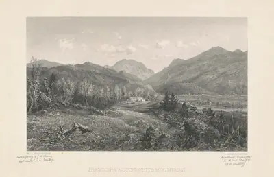 Franconia Notch, White Mountains