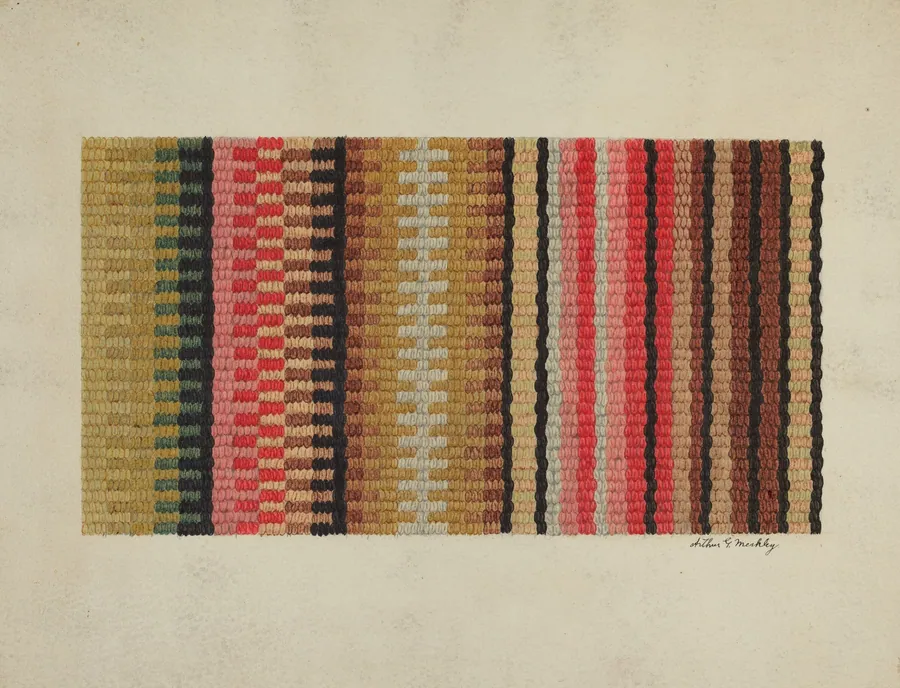 Stair Carpet by Arthur G. Merkley