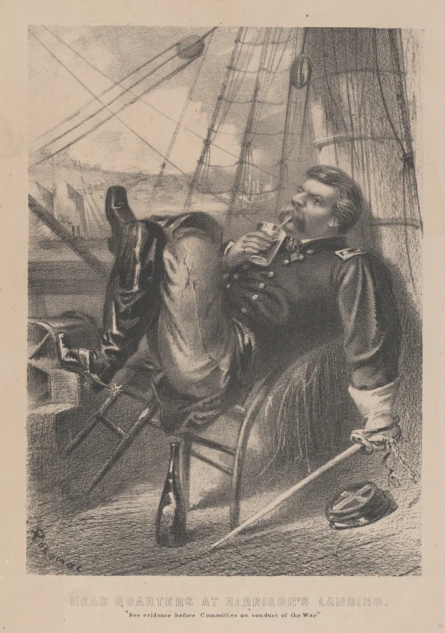 Head Quarters at Harrison's Landing by Anonymous, American, 19th century