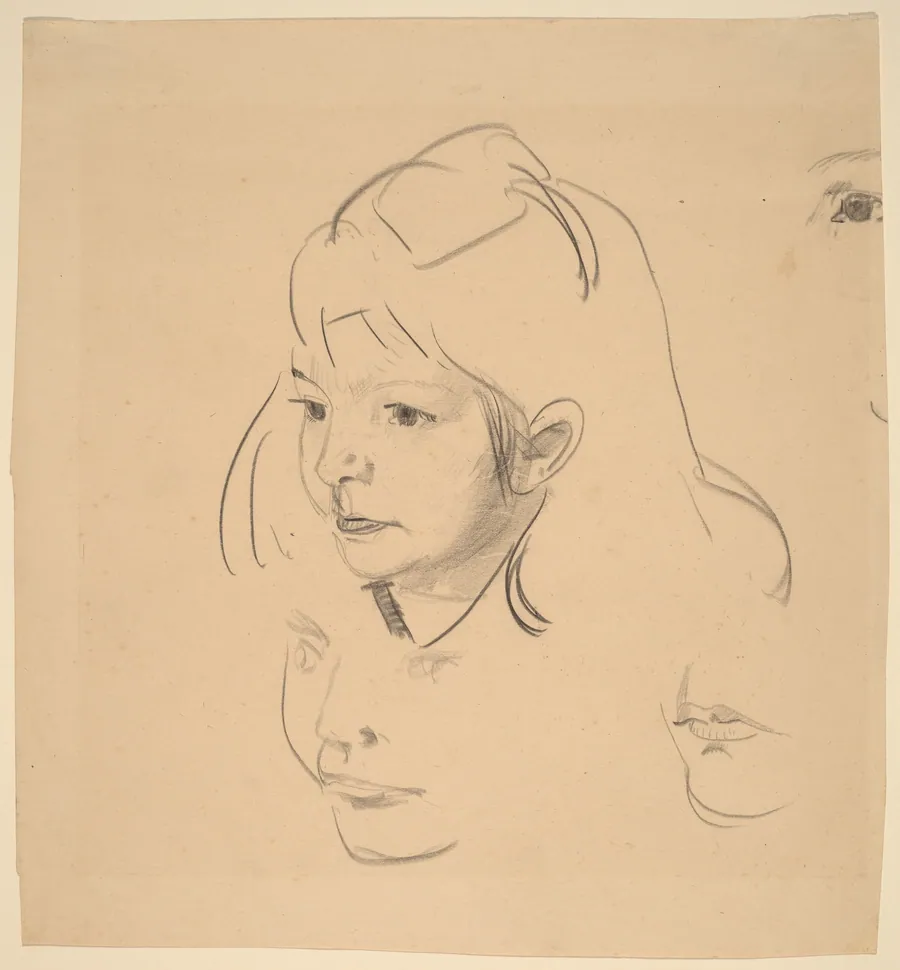 Studies of Jean by George Bellows