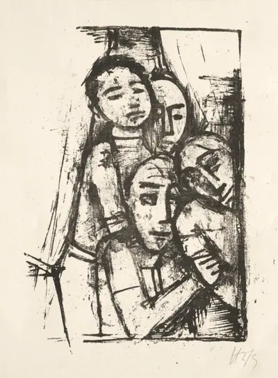 At the Window II