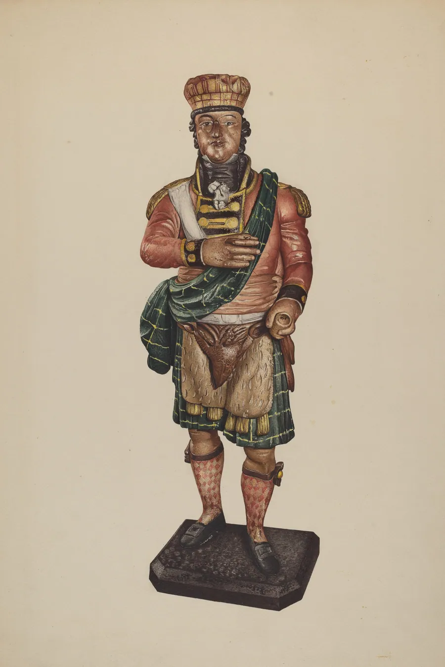 Cigar Store Figure by Robert Pohle