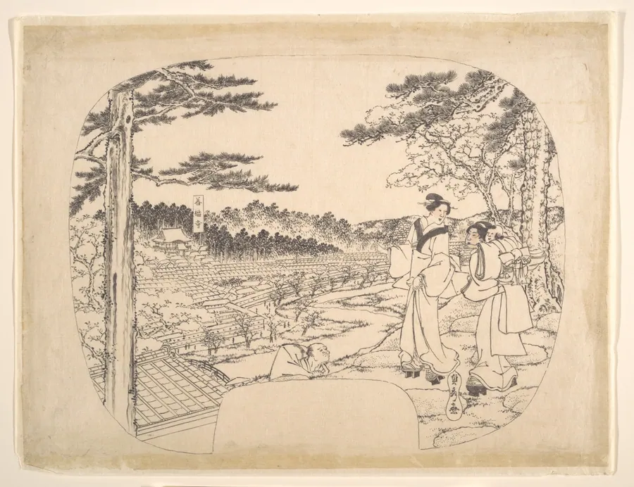 Sketch by Utagawa (Gountei) Sadahide