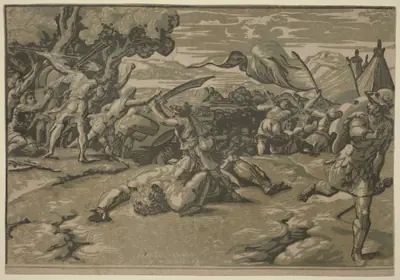 David Slaying Goliath