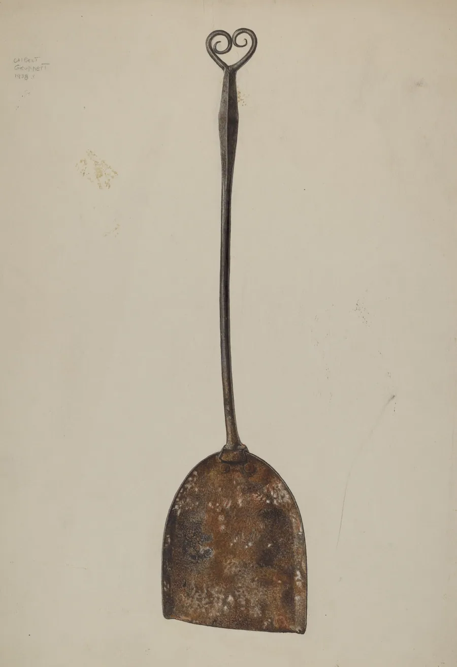 Fireplace Shovel by Albert Geuppert