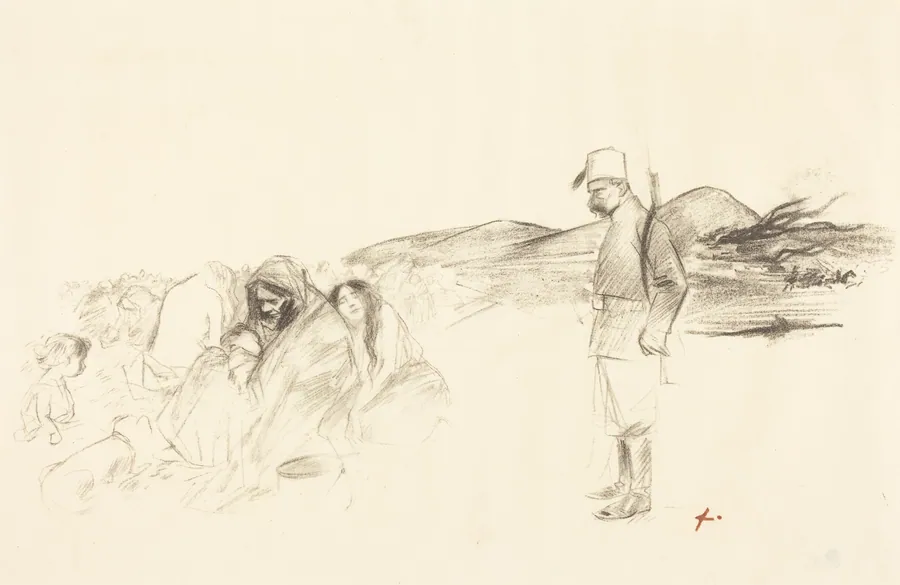 En Grèce (In Greece) by Jean-Louis Forain