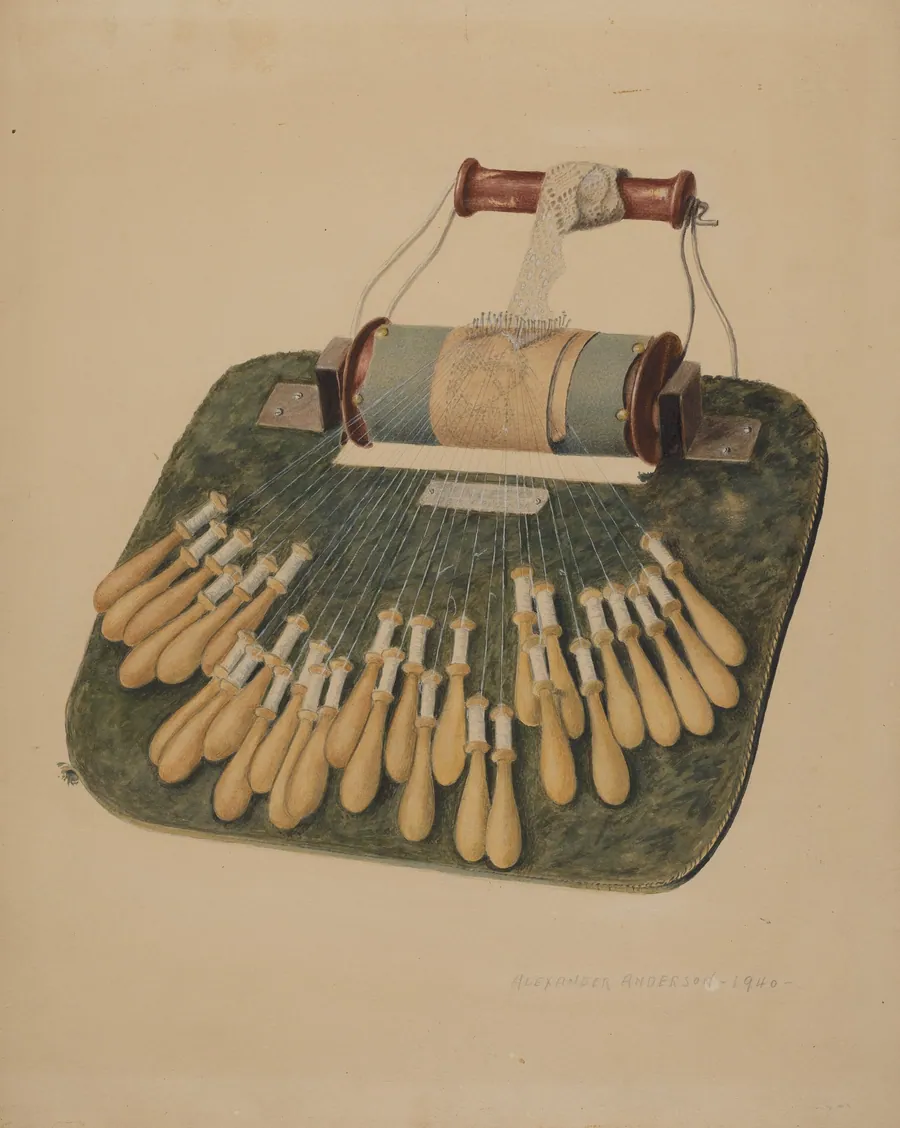Hand Lace Loom by Alexander Anderson