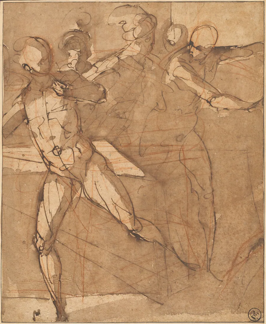 Christ Driving the Money Changers from the Temple by Ludovico Cardi called Cigoli