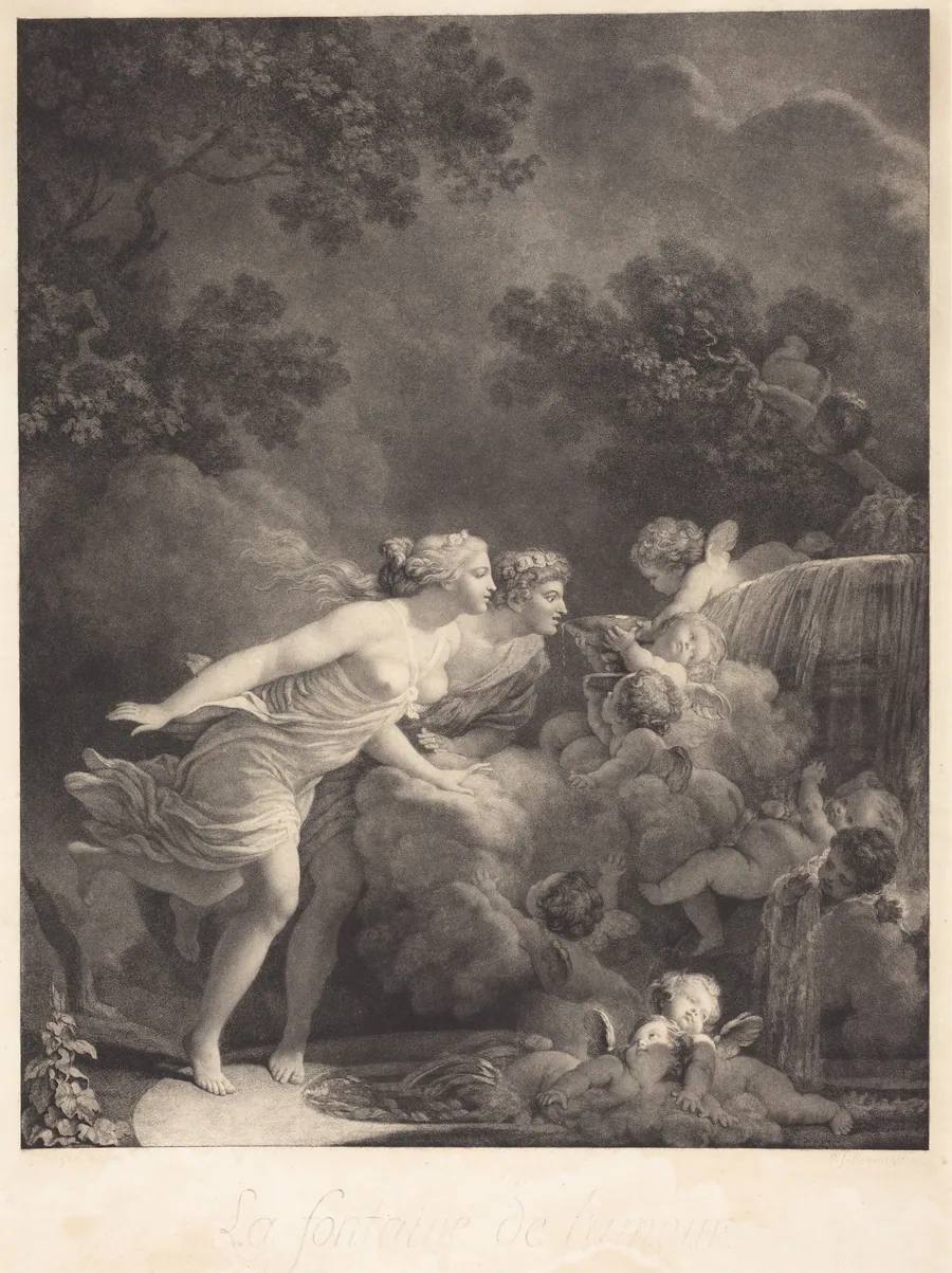 La Fontaine d'Amour (The Fountain of Love) by Nicolas François Regnault