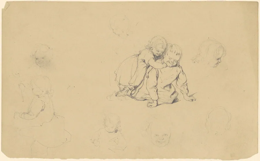 Studies of Children at Play by James Goodwyn Clonney