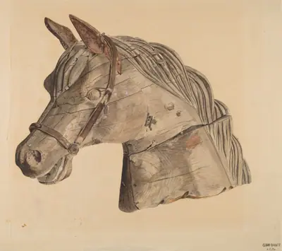 Carousel Horse's Head