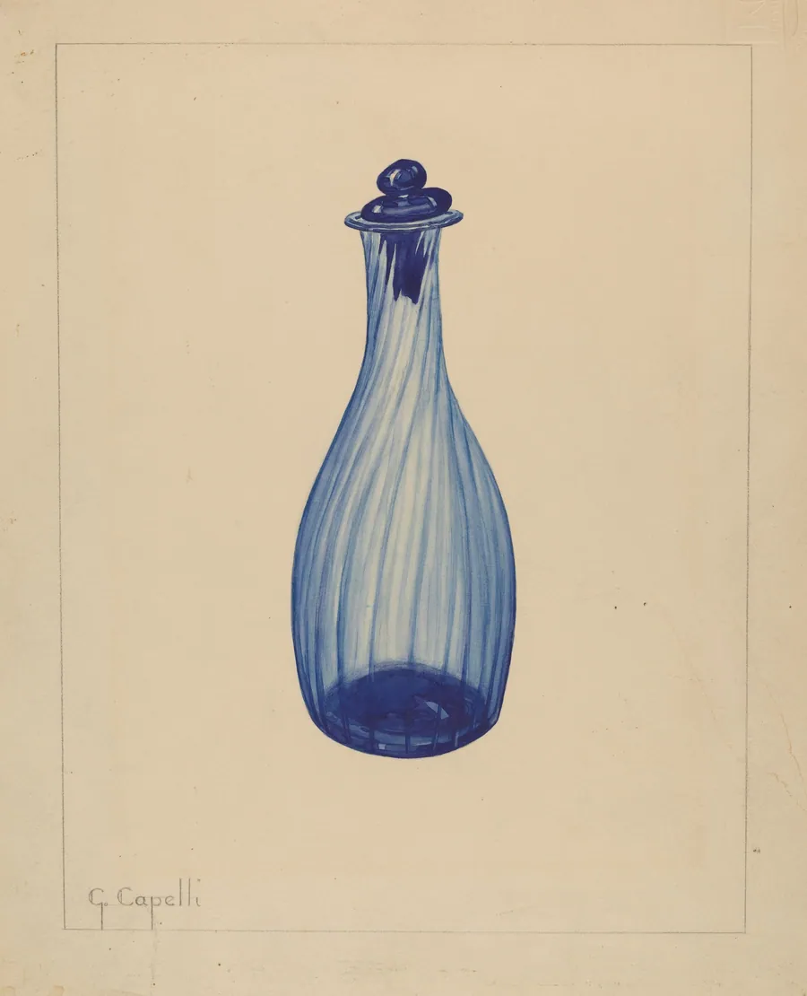 Toilet Water Bottle by Giacinto Capelli