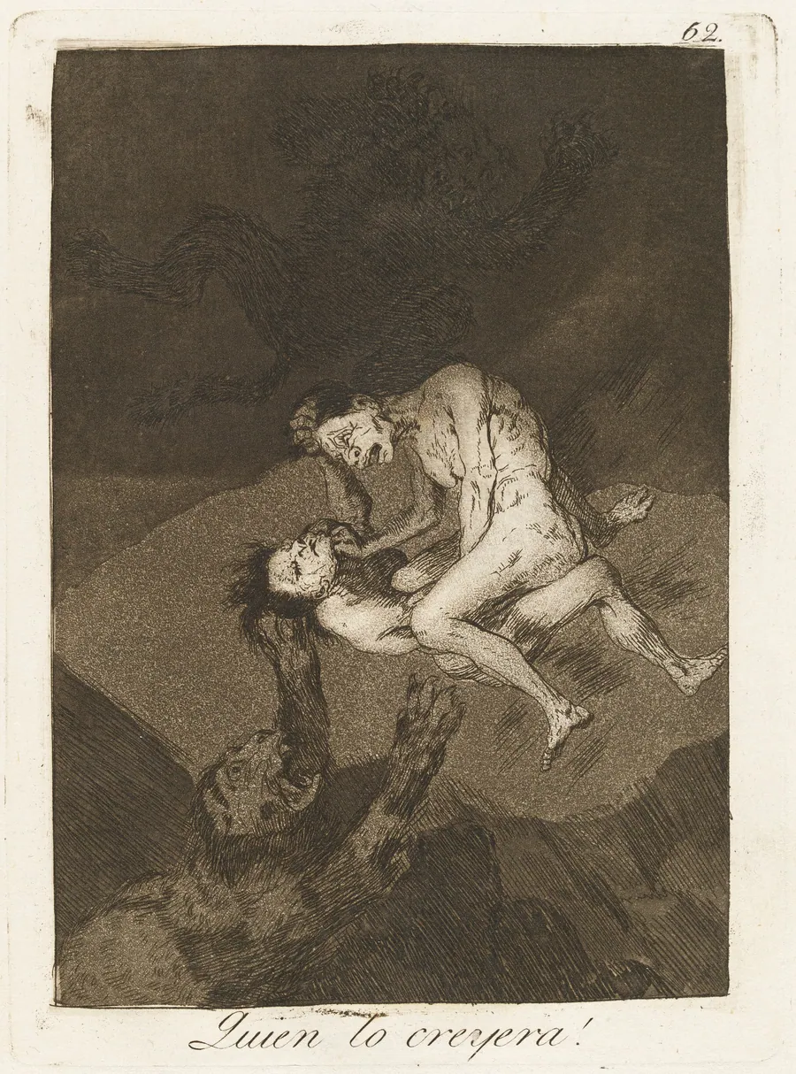 Quien lo creyera! (Who Would Have Thought It!) by Francisco Goya