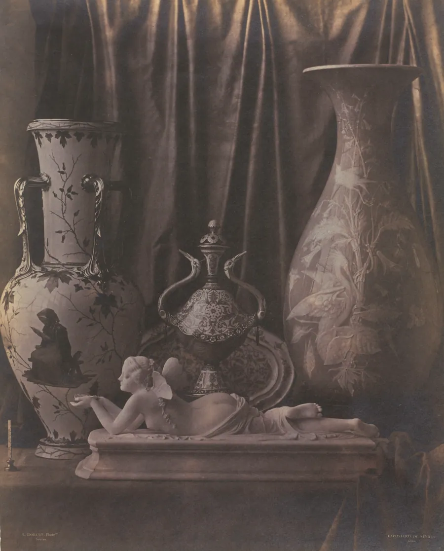 Still Life with Porcelain by Louis-Rémy Robert