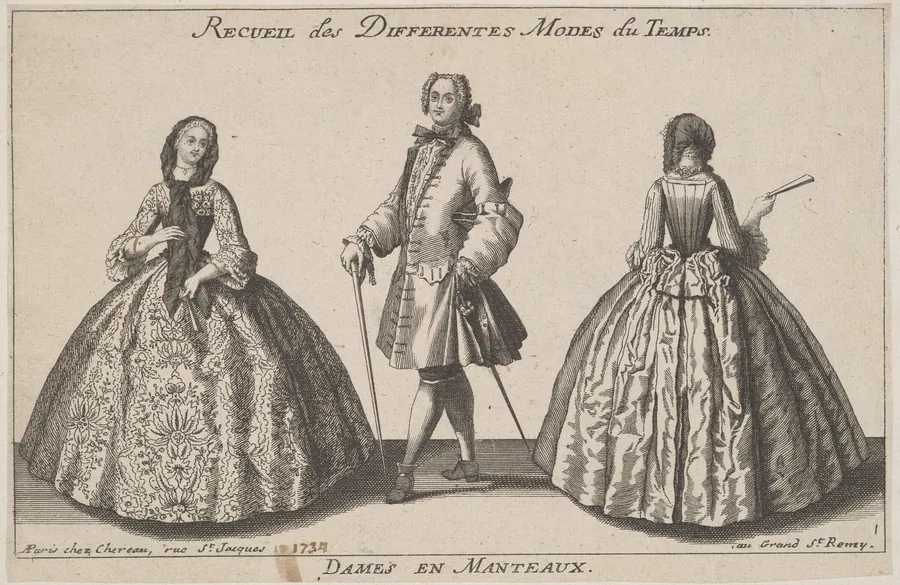 Dames en Manteaux by Jacques Chéreau