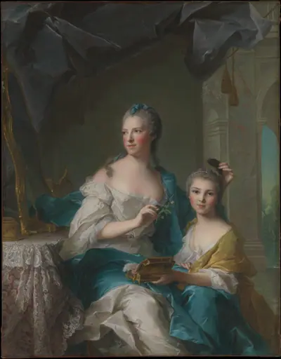 Madame Marsollier and Her Daughter