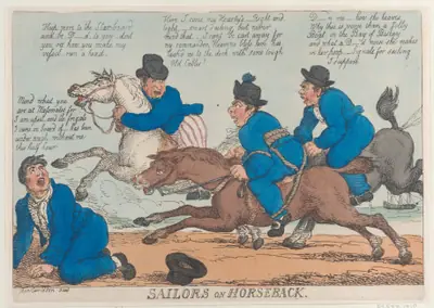 Sailors on Horseback