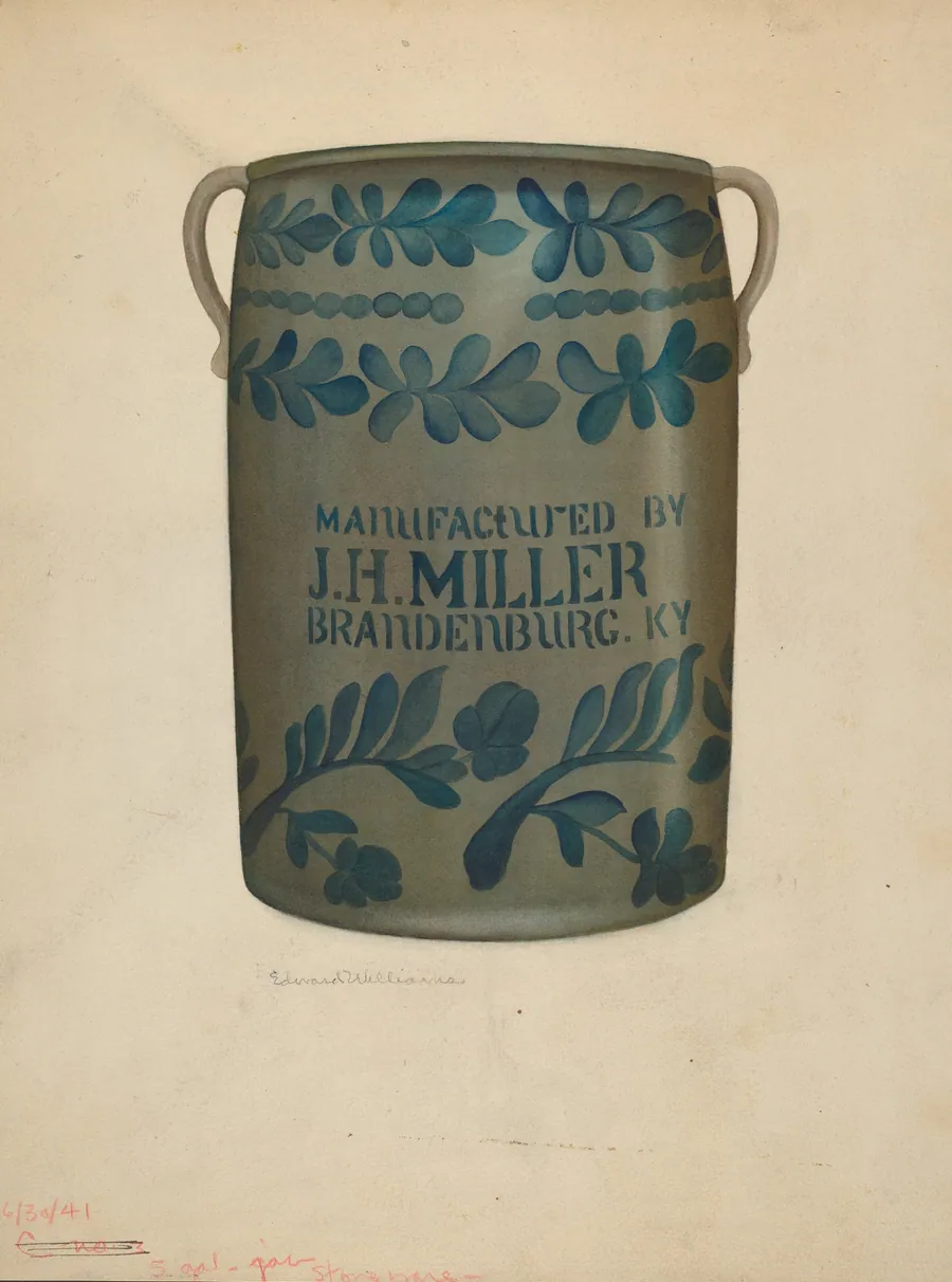 Stoneware Jar by Edward D. Williams