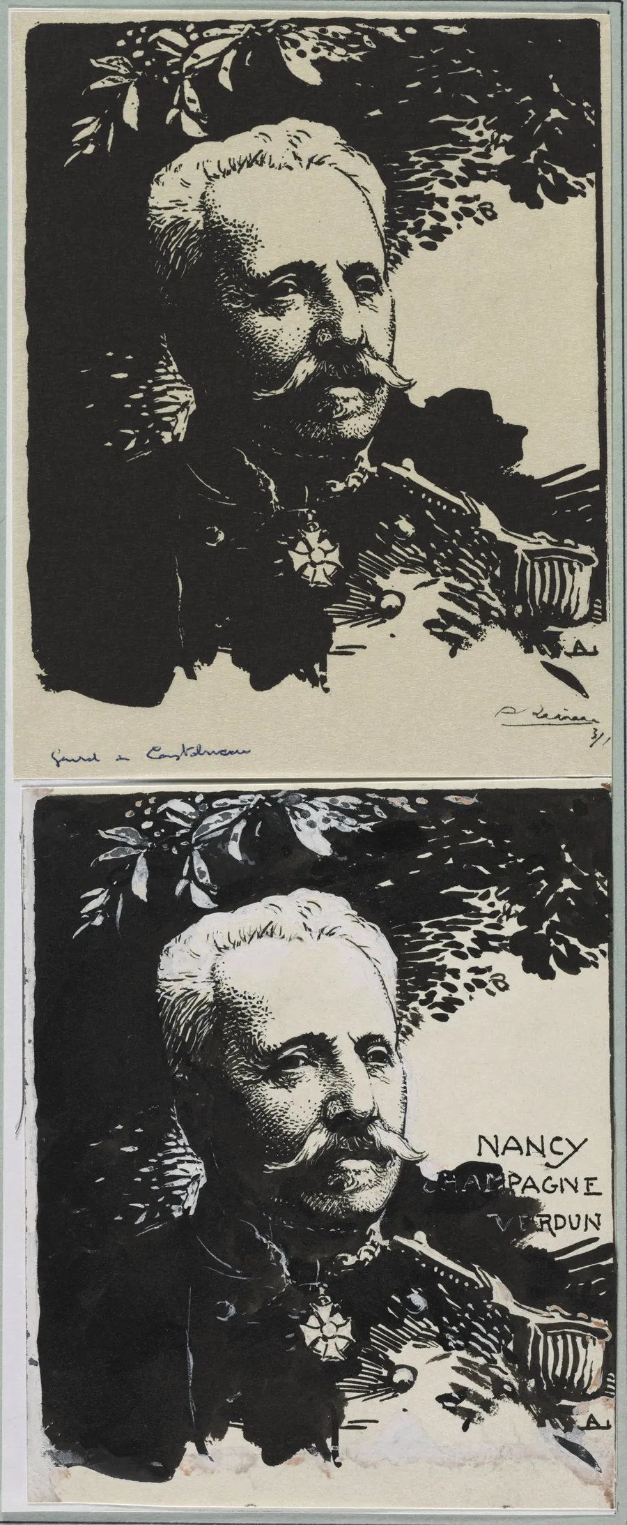 Général de Castelneau by Auguste Louis Lepère