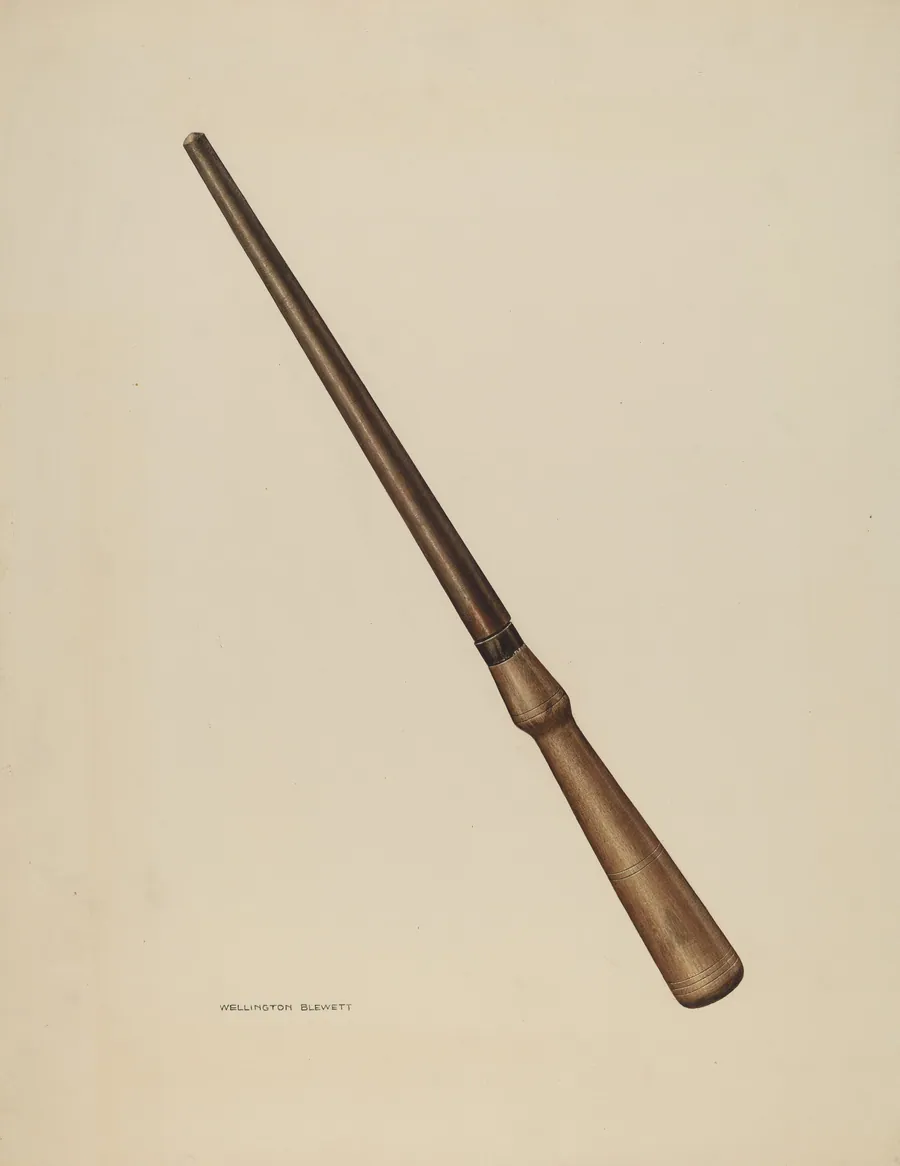 Curling Iron by Wellington Blewett
