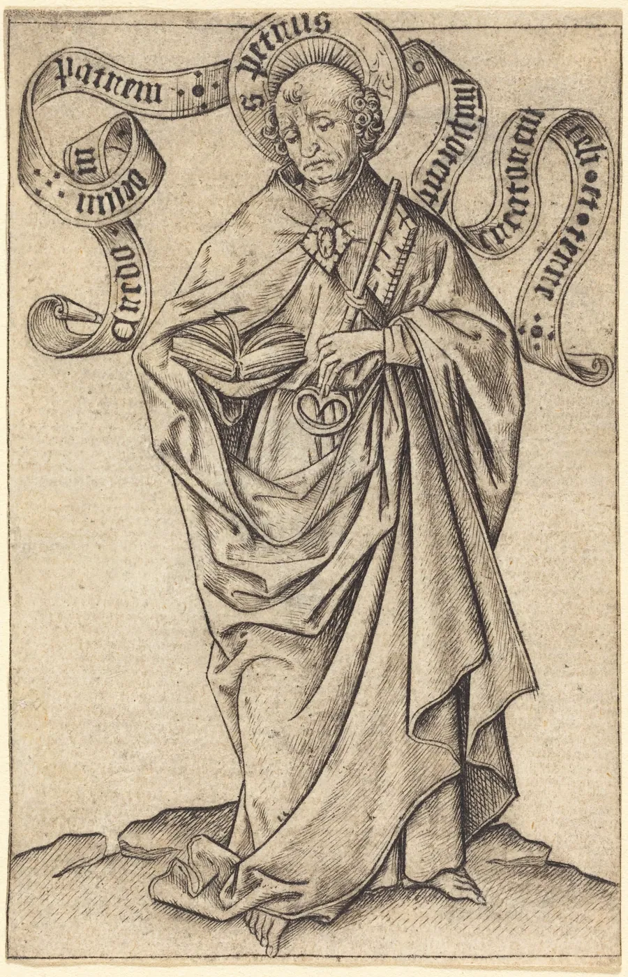 Saint Peter by Master E.S.