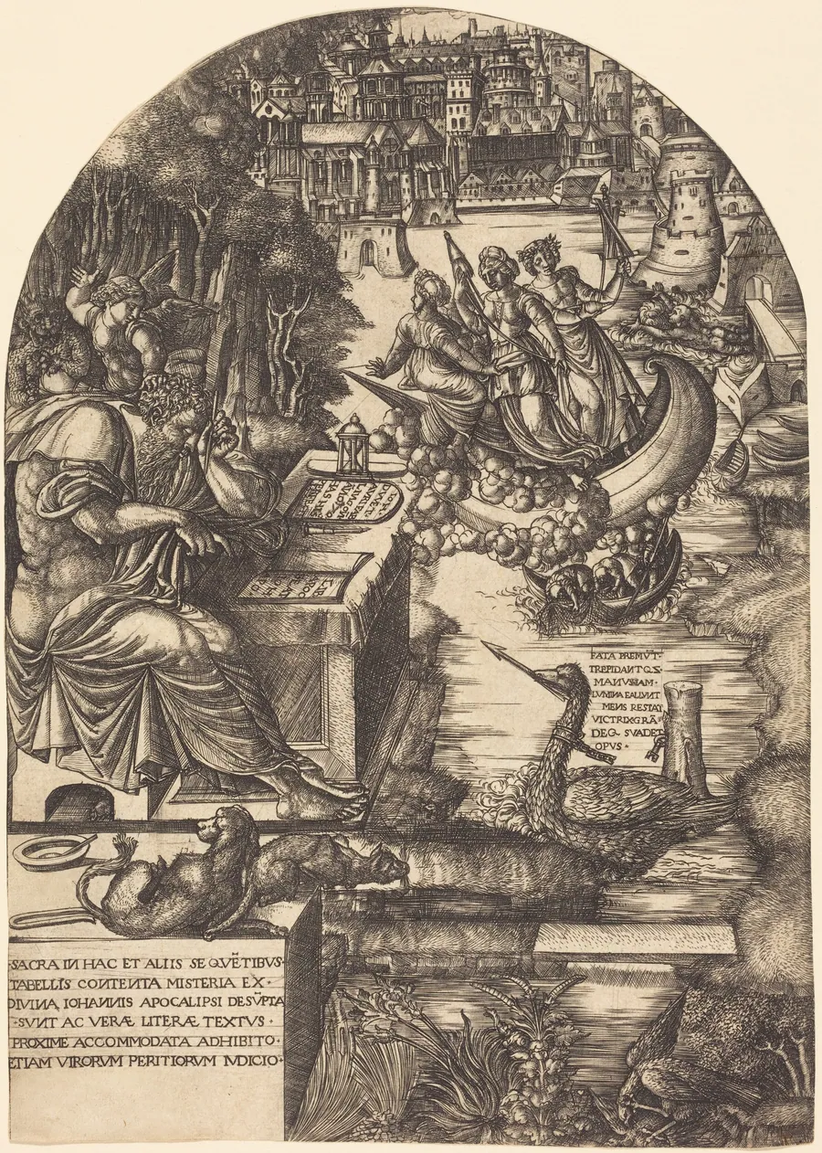 Jean Duvet as Saint John the Evangelist by Jean Duvet