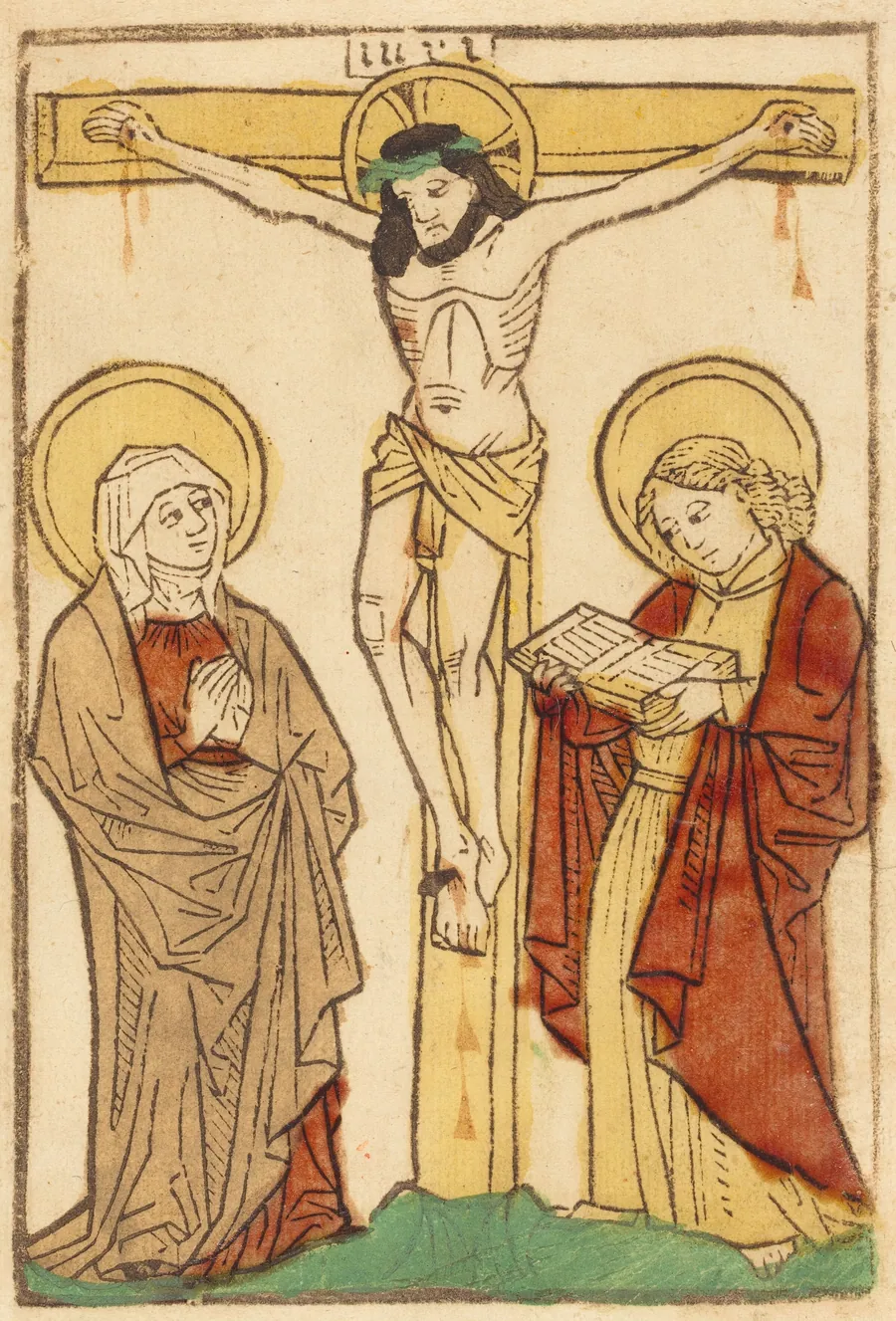 Christ on the Cross by German 15th Century