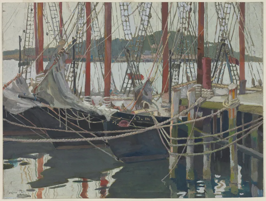 Idle Days, Gloucester, Massachusetts by Caroline E. Coit