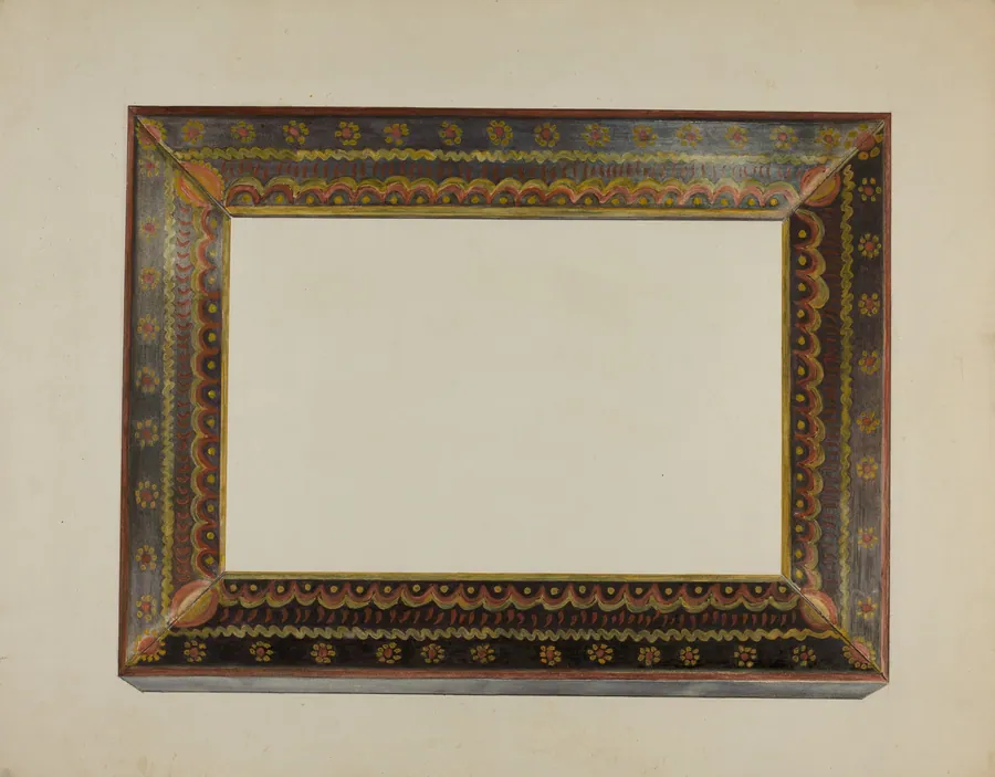 Pa. German Picture Frame by Raymond McGough