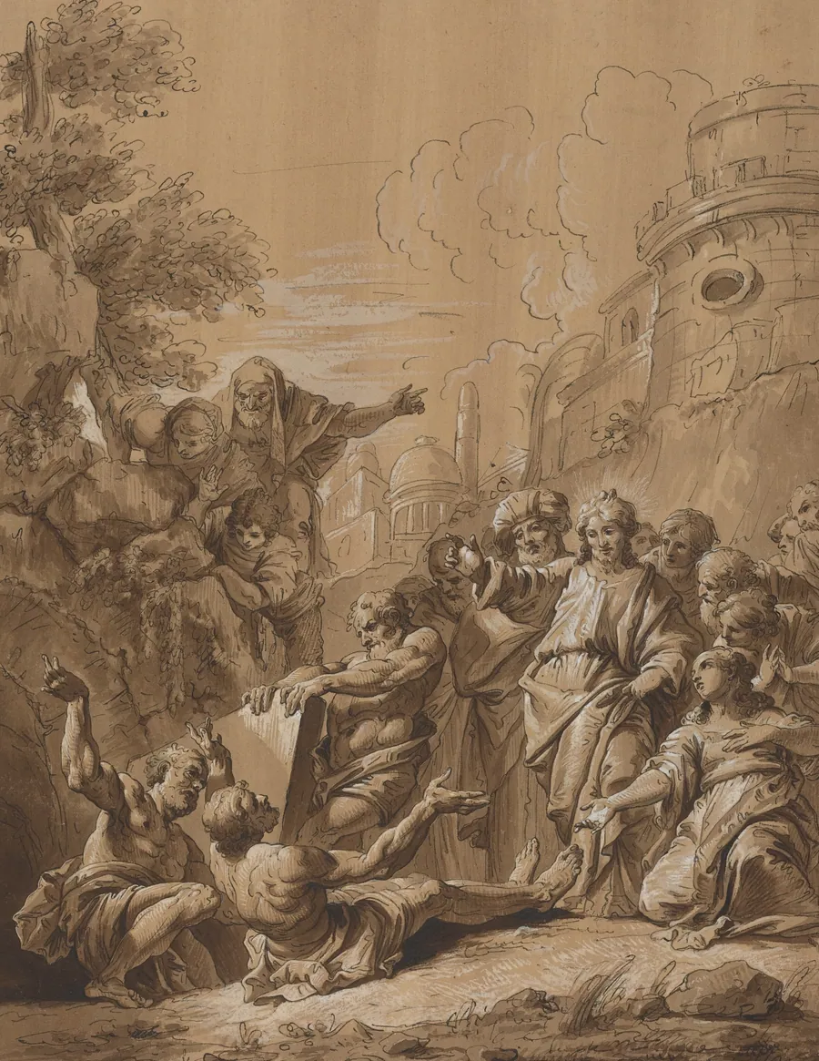 The Raising of Lazarus by Anonymous Artist