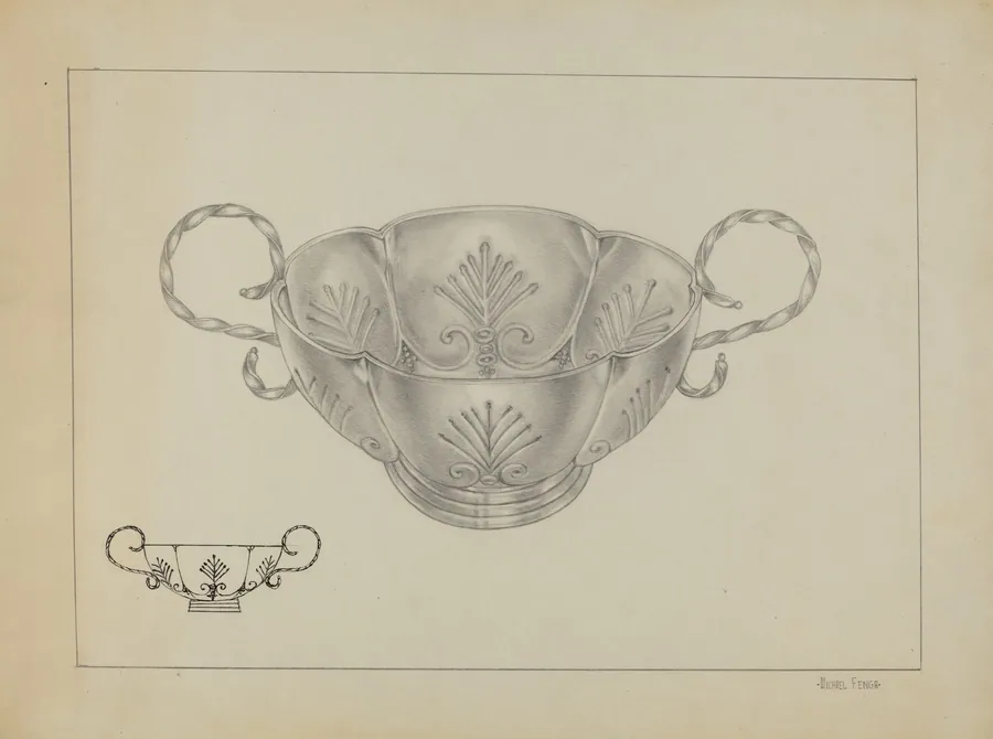 Silver Bowl by Michael Fenga