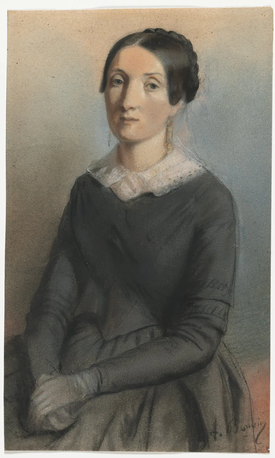 Portrait of a Woman by François Bonvin