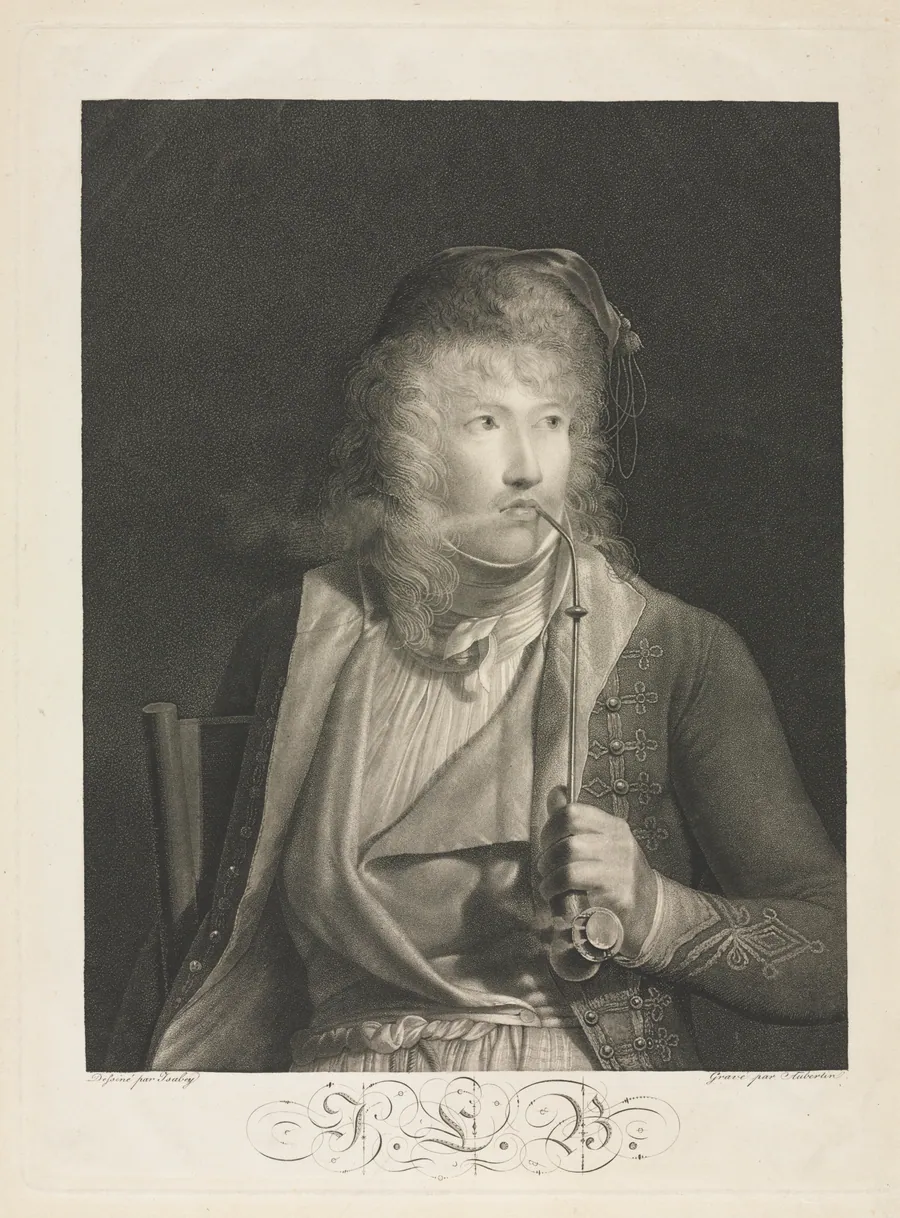The Painter Jacques-Luc Barbier-Walbonne by François Aubertin