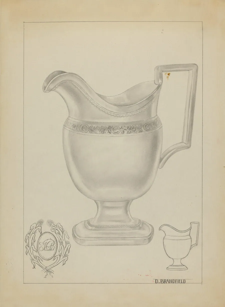 Silver Pitcher by D. Brandfield