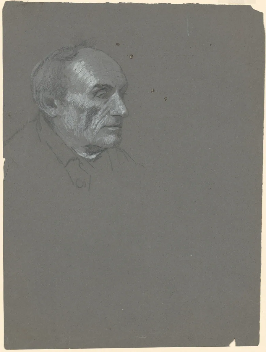 Head of a Man by Enoch Wood Perry, Jr.