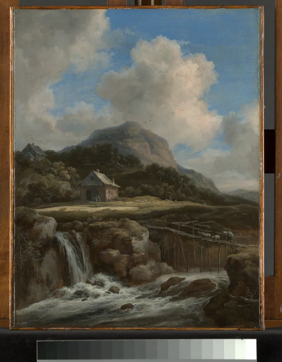 Mountain Torrent by Jacob van Ruisdael