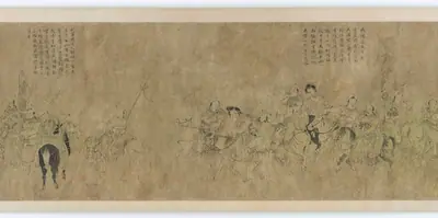 The captivity of Cai Wenji