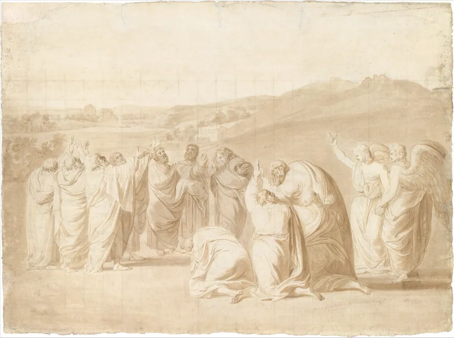 Study for "The Ascension" by John Singleton Copley