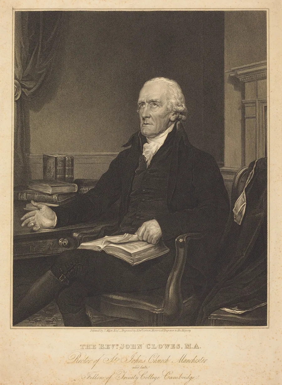 Rev. John Clowes by Edward Scriven