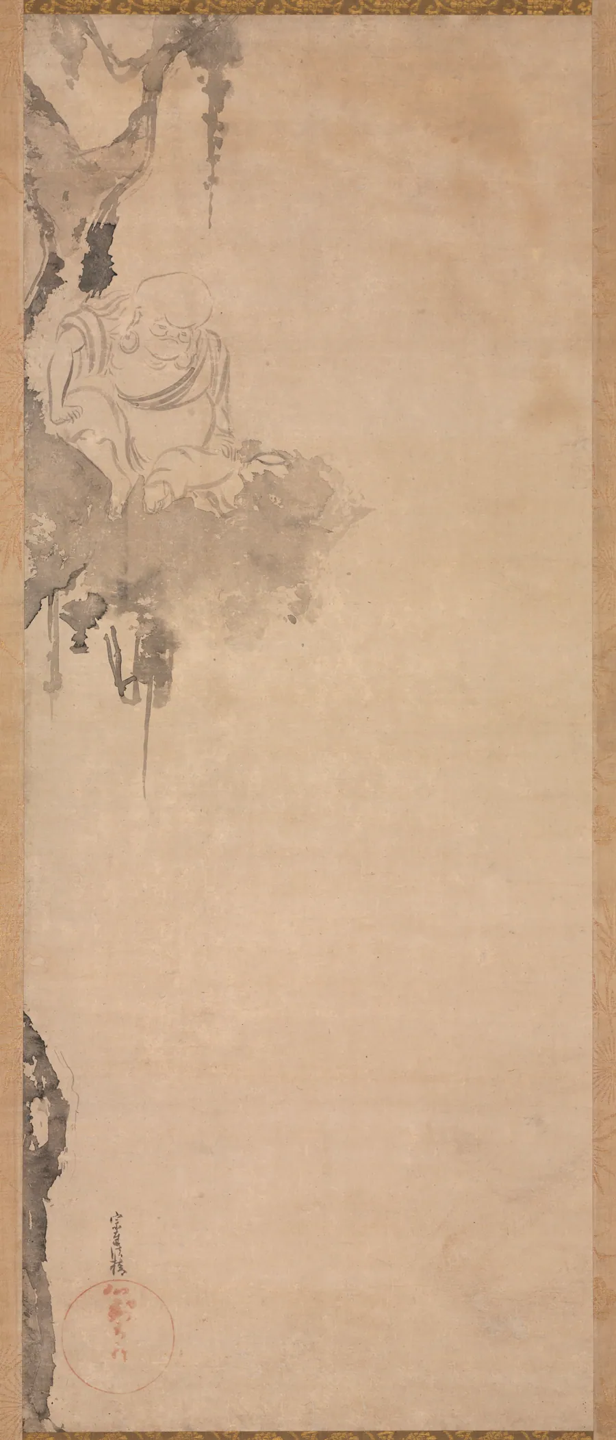 The Bird's Nest Patriarch by Tawaraya Sōtatsu