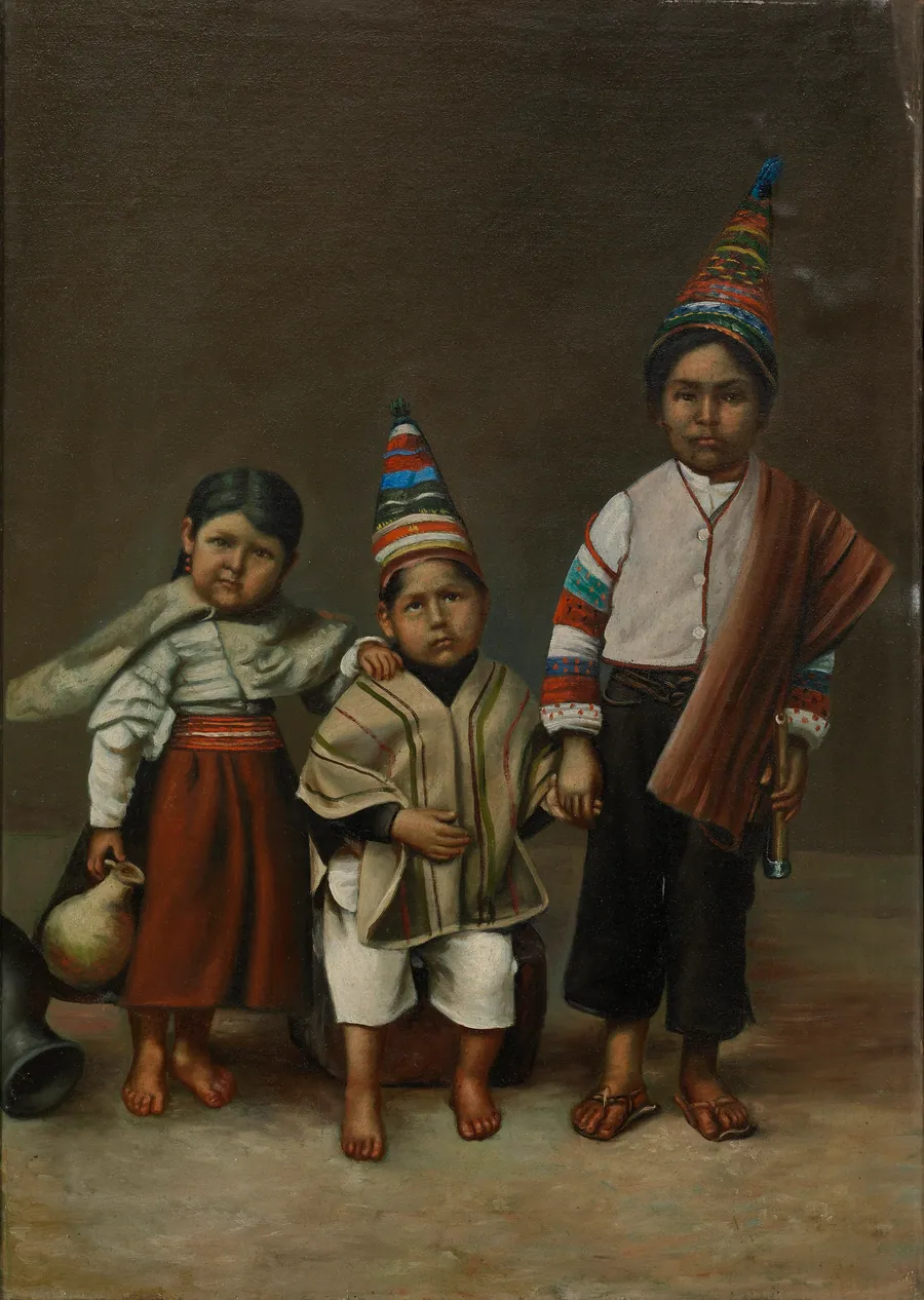 Aymara Children by Unidentified (South American?)