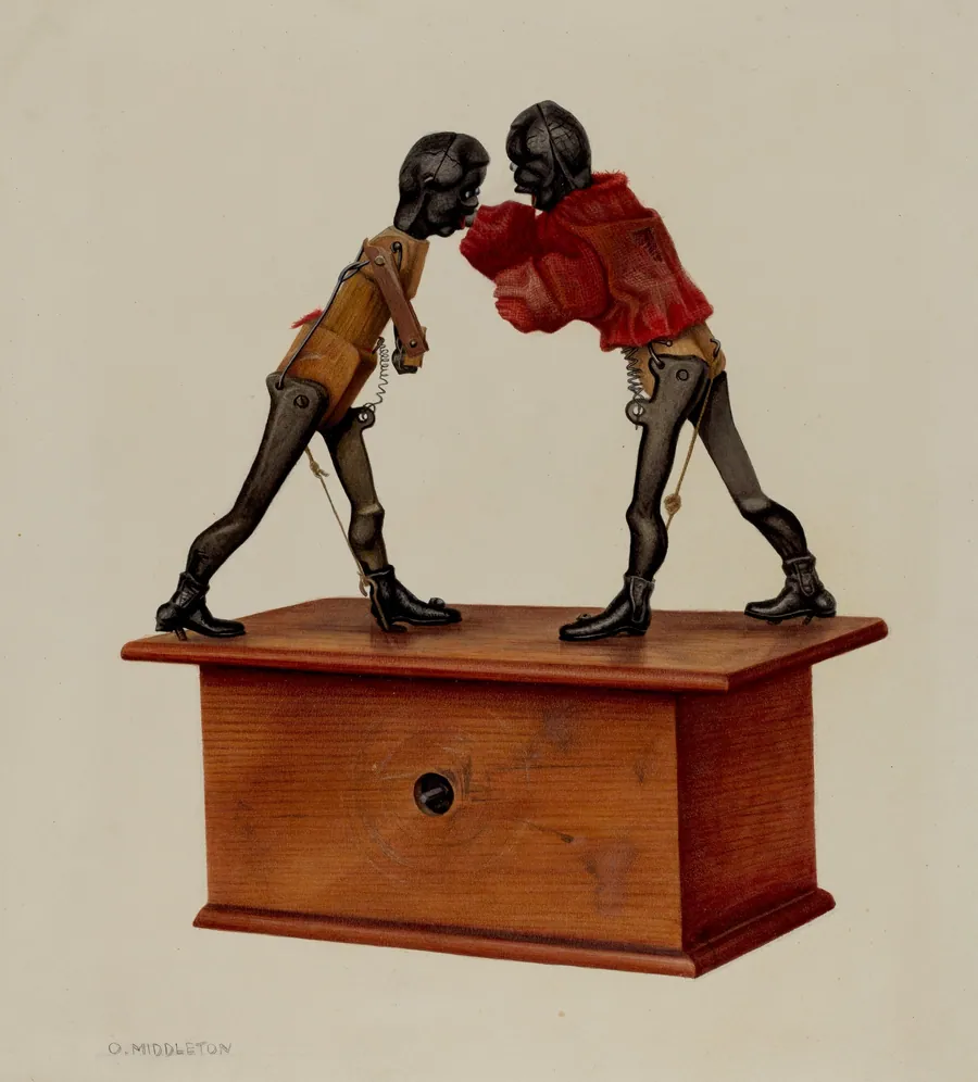 Boxing Negroes by Owen Middleton
