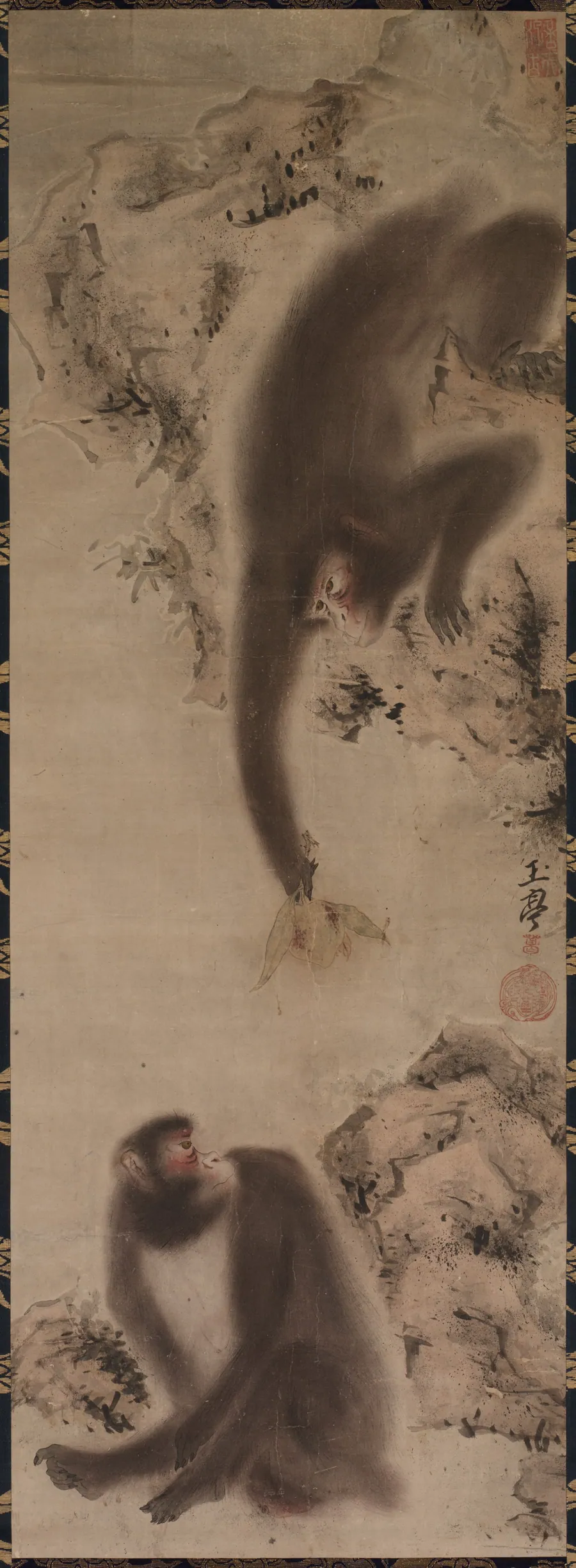Monkeys by Gyokutei Katsu