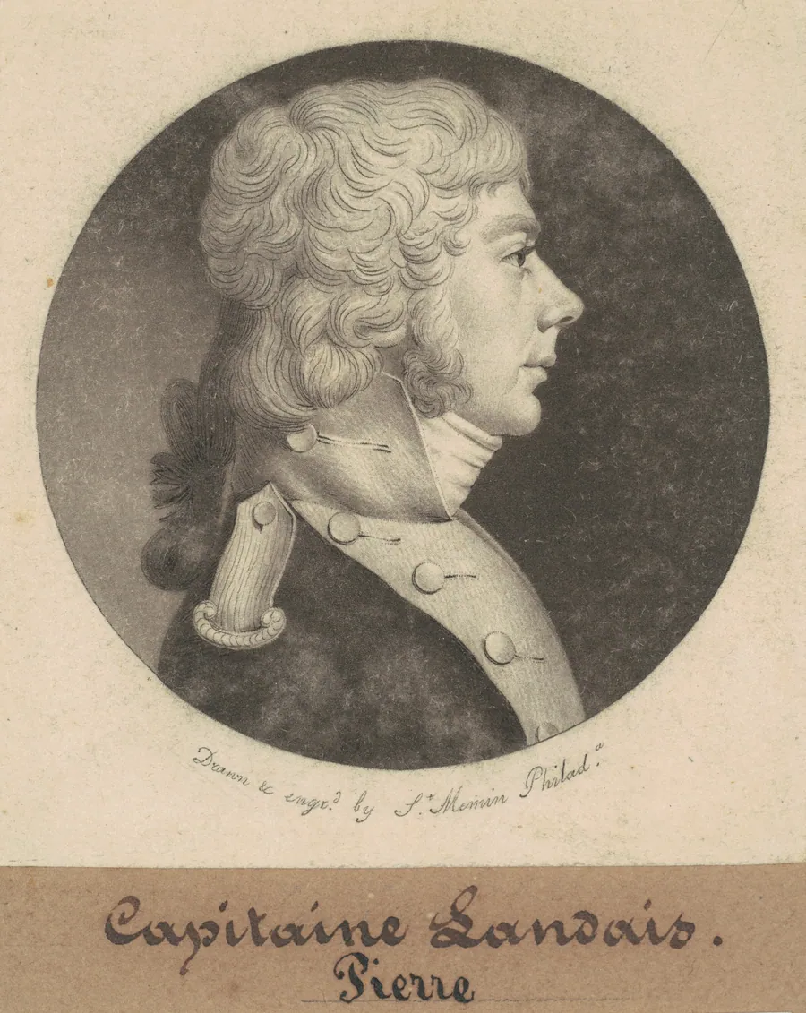 Louis Landais by Charles B. J. Févret de Saint-Mémin