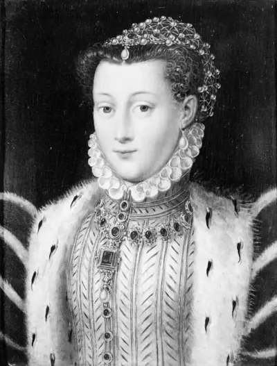 Kvindeportræt, angivet at forestille Maria Stuart