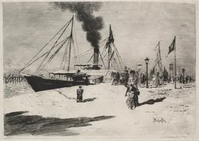 The Wharf at Trouville